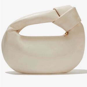 NWT! Melie Bianco Alexandra Cream Vegan Top Handle Bag